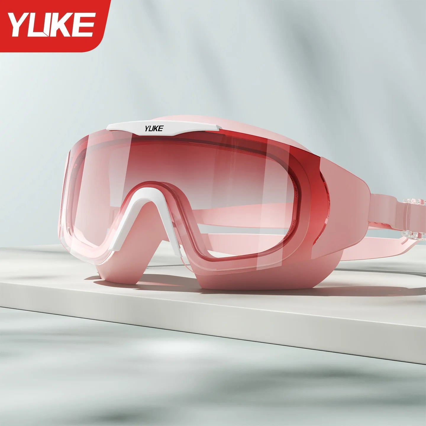 Premium anti Fog Swim Goggles Large Frame HD Waterproof Mirror Coated for Adults Men Women 2025