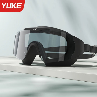 Premium anti Fog Swim Goggles Large Frame HD Waterproof Mirror Coated for Adults Men Women 2025