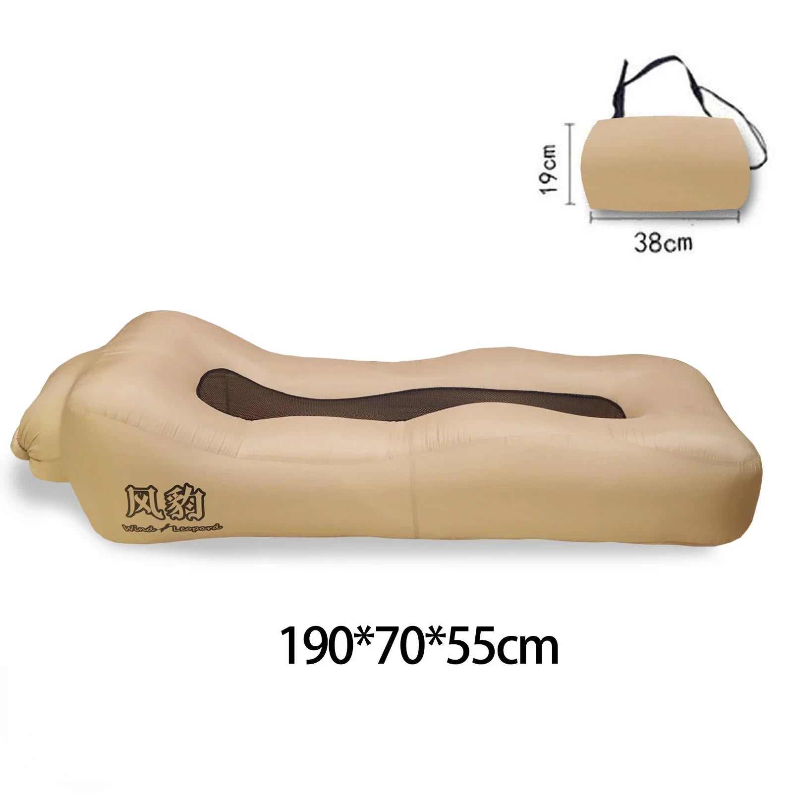 Inflatable Sofa Bed to Sleep Double Mattress Ultralight Weight Seats Air Self Haiking Trips Bed Camping Supplies Widesea Pillow