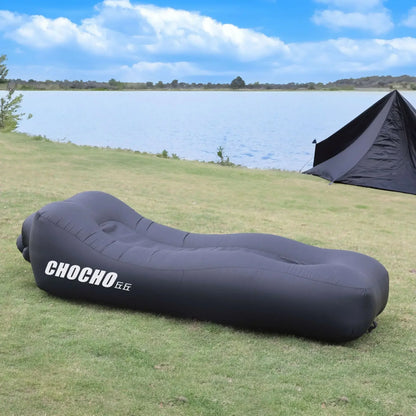 Inflatable Sofa Bed to Sleep Double Mattress Ultralight Weight Seats Air Self Haiking Trips Bed Camping Supplies Widesea Pillow