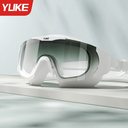 Premium anti Fog Swim Goggles Large Frame HD Waterproof Mirror Coated for Adults Men Women 2025