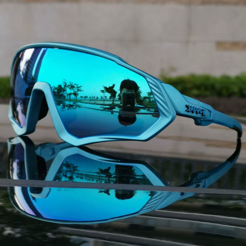 5 Lens Men Women 2025 Polarized UV400 Cycling Glasses Road Bike Sunglasses Running Riding Fishing Goggles Sport Bicycle Eyewear
