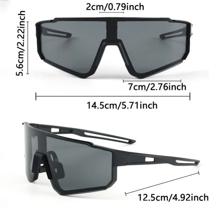 1Pc Men'S Large Frame Fashion Glasses Lightweight & Durable for Daily Life & Activities Casual Style Ordinary Decorative Glasses