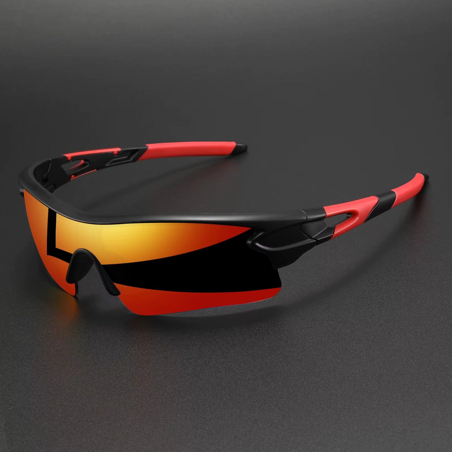 New UV400 Protective Sports Eyewear - Lightweight Full-Cover Lens, Unisex Wrap-Around for Cycling, Hiking & Daily Use