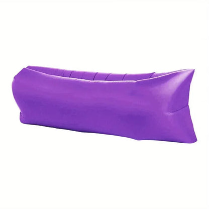 Outdoor Lazy Inflatable Sofa for Nap, Beach Chair, Portable Airmattress for Picnic, Camping Inflatable Mattress, Air Bed for Mus