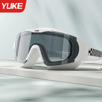 Premium anti Fog Swim Goggles Large Frame HD Waterproof Mirror Coated for Adults Men Women 2025