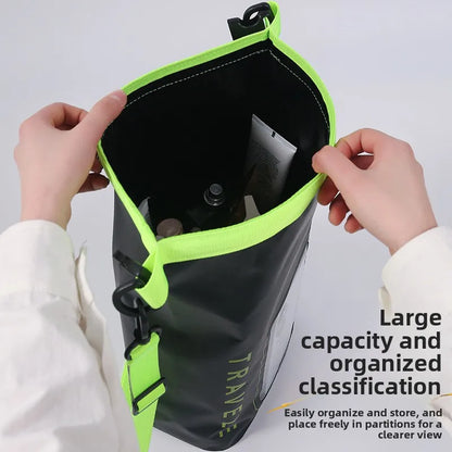 Waterproof Phone Pouch, Outdoor Crossbody Bag, Moistureproof Dry Bag for Beach, Camping, Swimming and Outdoor Use
