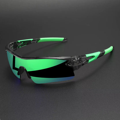 New UV400 Protective Sports Eyewear - Lightweight Full-Cover Lens, Unisex Wrap-Around for Cycling, Hiking & Daily Use