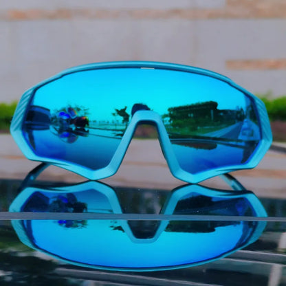 5 Lens Men Women 2025 Polarized UV400 Cycling Glasses Road Bike Sunglasses Running Riding Fishing Goggles Sport Bicycle Eyewear