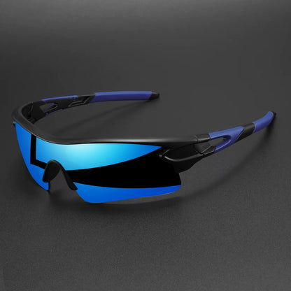 New UV400 Protective Sports Eyewear - Lightweight Full-Cover Lens, Unisex Wrap-Around for Cycling, Hiking & Daily Use