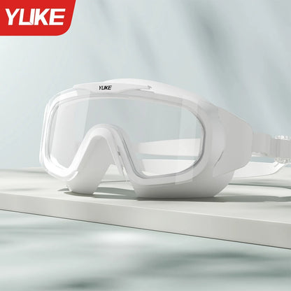 Premium anti Fog Swim Goggles Large Frame HD Waterproof Mirror Coated for Adults Men Women 2025