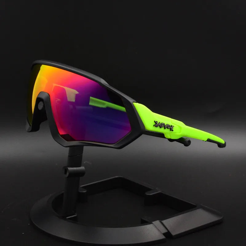 5 Lens Men Women 2025 Polarized UV400 Cycling Glasses Road Bike Sunglasses Running Riding Fishing Goggles Sport Bicycle Eyewear