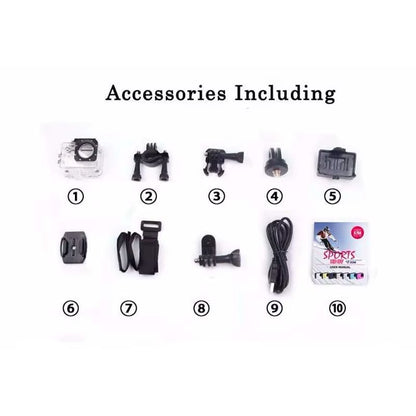 Professional Mini Camera Espia Экшн Камера for Gopro Waterproof Camara Deportiva Outdoor Sport Helmet Action Camcorder Micro Cam