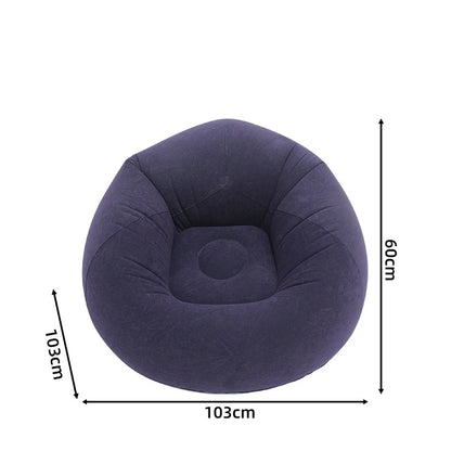 Inflatable Bean Bag Chairs Portable 9 Colors Blow up Chairs Lazy Sofa for Living Room Outdoor Camping Single Person