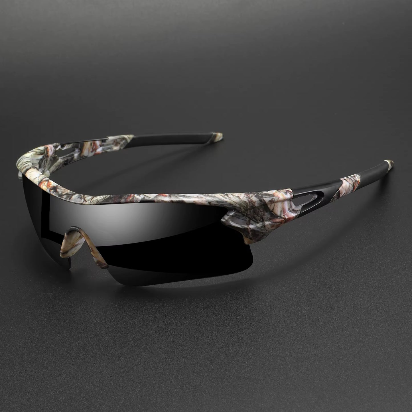 New UV400 Protective Sports Eyewear - Lightweight Full-Cover Lens, Unisex Wrap-Around for Cycling, Hiking & Daily Use